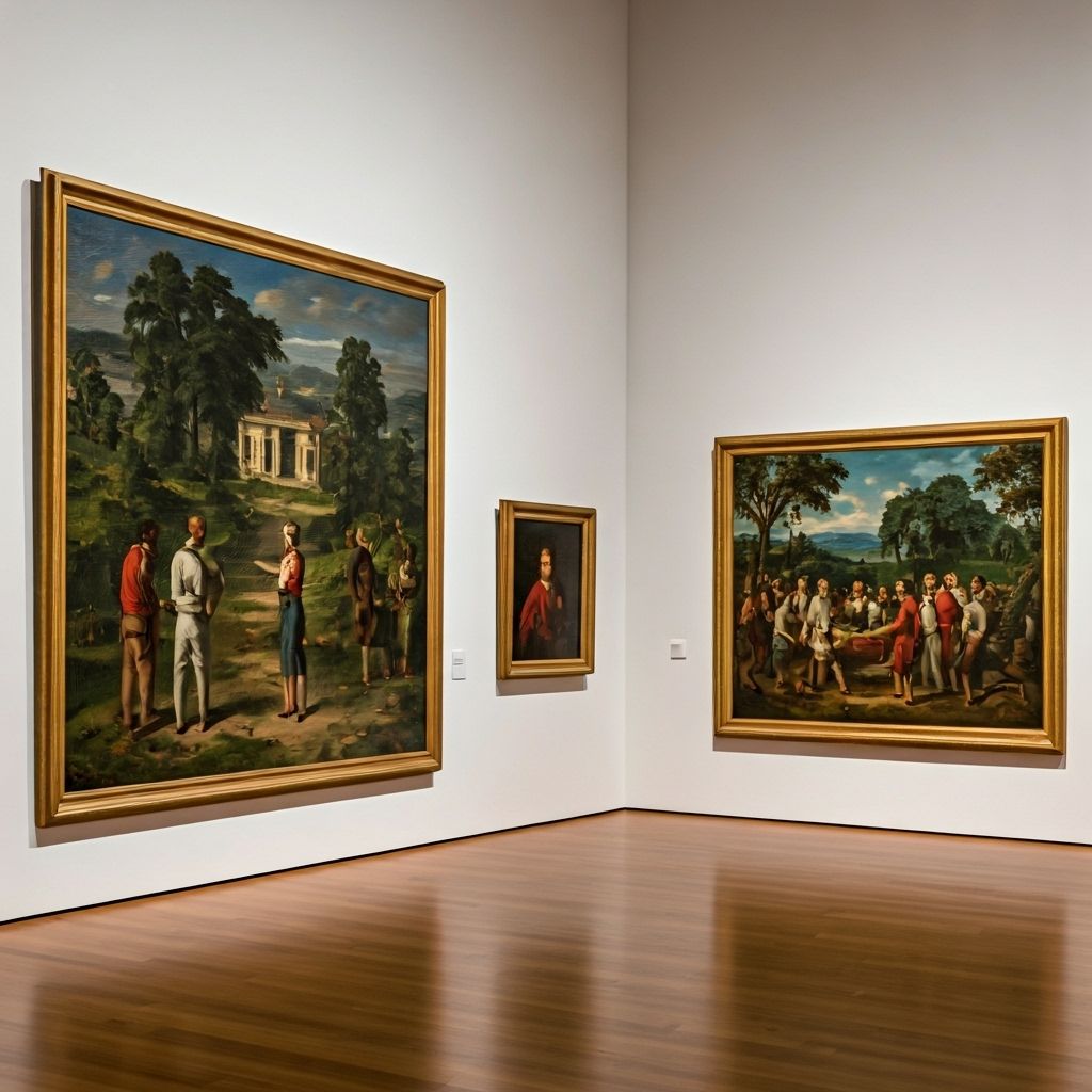 Classical & Contemporary Oil Works